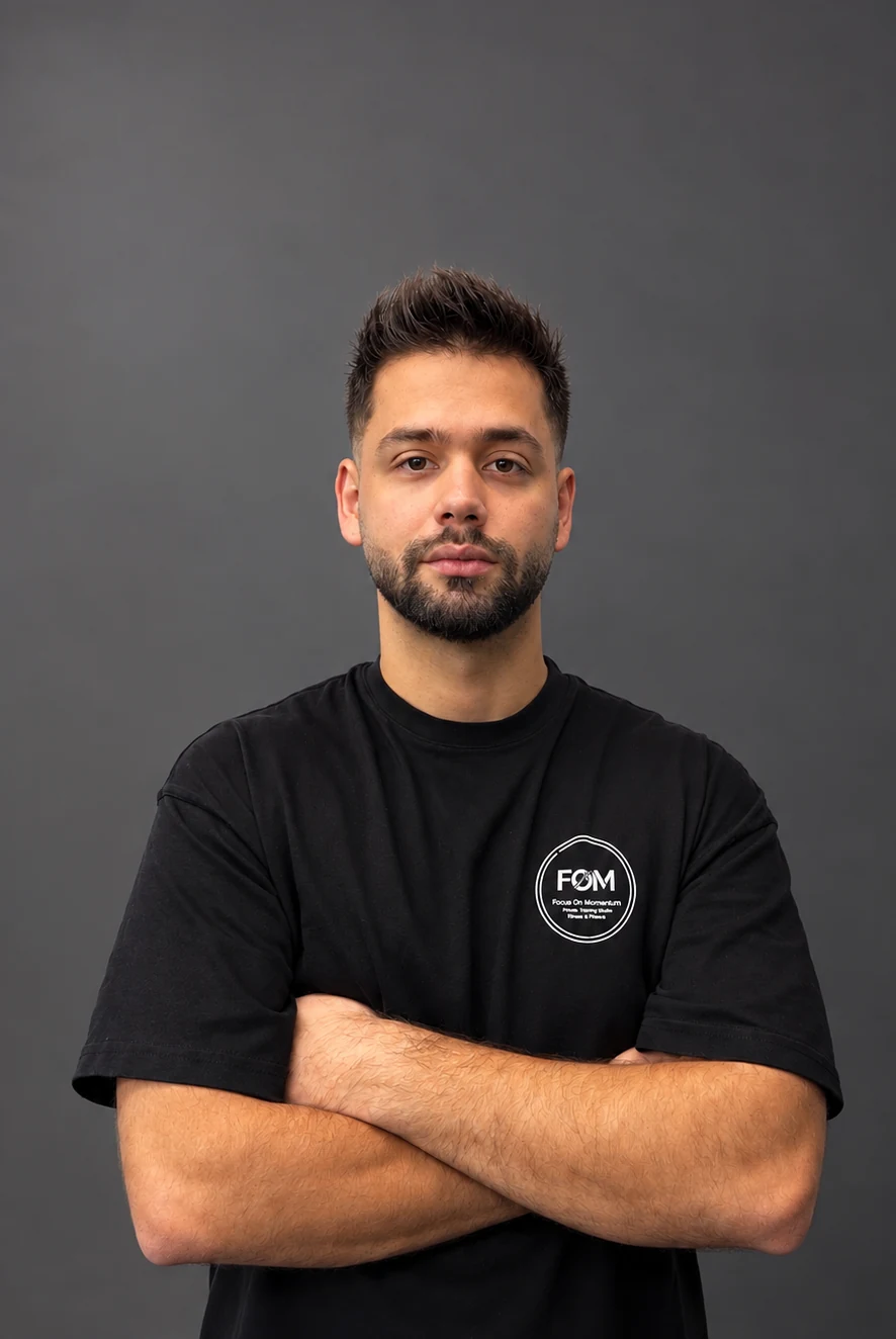 Focus On Momentum fitness, performans, boks ve kickboks eğitmeni Boğaçhan Timur Tan